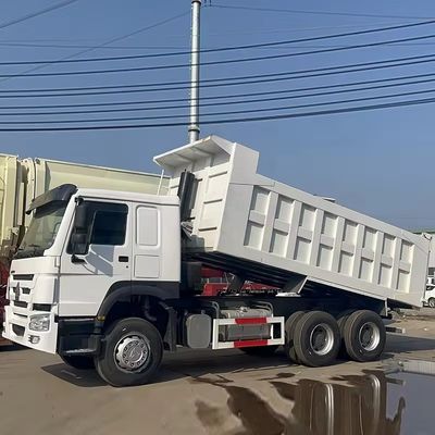 Hoge capaciteit 40 ton 6x4 371 pk 375 pk Sinotruk Howo Gebruikte dumptruck voor Afrika