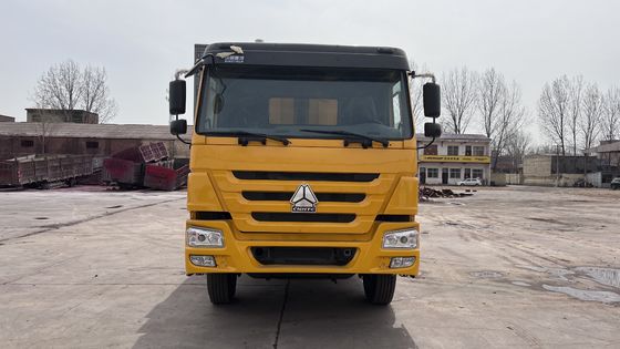 Goedkope vernieuwde Sinotruk Howo 375HP 6x4 dumper met handgeschakelde versnellingsbak