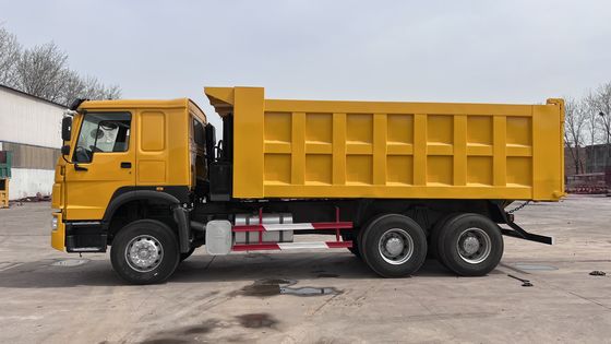 Goedkope vernieuwde Sinotruk Howo 375HP 6x4 dumper met handgeschakelde versnellingsbak