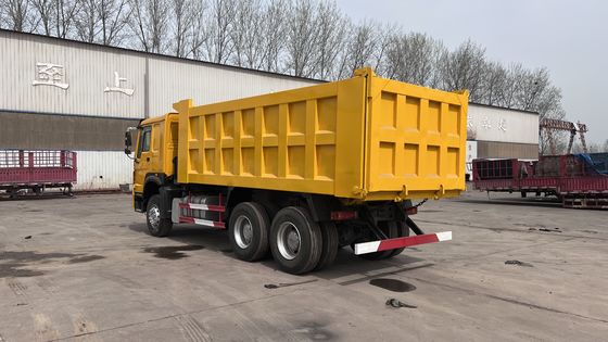 Goedkope vernieuwde Sinotruk Howo 375HP 6x4 dumper met handgeschakelde versnellingsbak