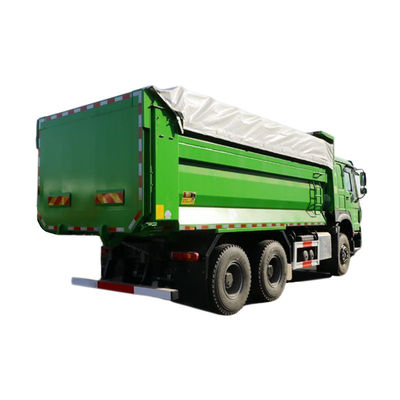 10 wielen Howo Dump Truck gebruikt met SINOTRUK chassis en 2 achterste schakels