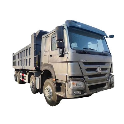 Geen Touch Screen 371 pk of 400 pk Sinotruk Howo 8x4 Tipper Truck Dump Truck voor 40 ton lading