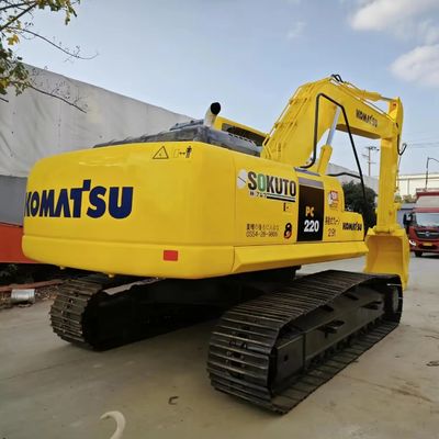 Originele motor Komatsu PC35 graafmachine met andere hydraulische cilinder in goede staat