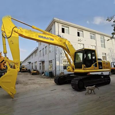 Originele motor Komatsu PC35 graafmachine met andere hydraulische cilinder in goede staat