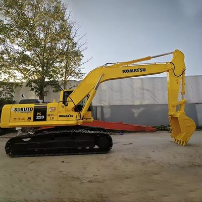 Originele motor Komatsu PC35 graafmachine met andere hydraulische cilinder in goede staat