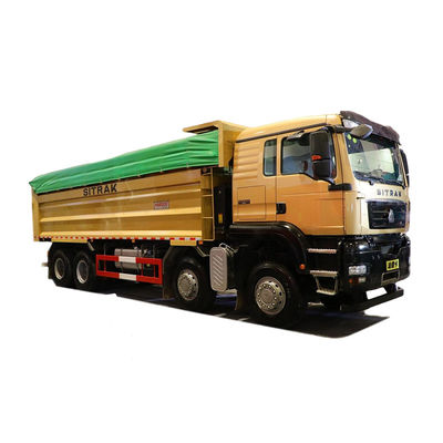 24 kubieke meter dumptruck voor Sinotruck Howo 12 Wheeler Euro 5 Rhd 50tons 8x4