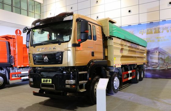 24 kubieke meter dumptruck voor Sinotruck Howo 12 Wheeler Euro 5 Rhd 50tons 8x4