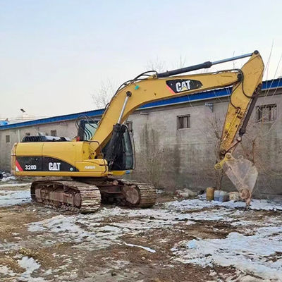 Gebruikte Cat 320D2 graafmachine met 410 liter brandstoftank en 20 ton tonnage in goede staat