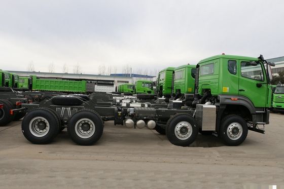 Gebruikte 350 pk 8x4 Diesel YCUMMINS WEICHAI 12 wielen Tipper Dump Truck te koop