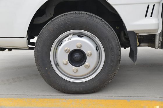 Gebruikte Dongfeng W17 102 pk Links stuur 2 zitplaatsen 2 airbags Eén rij 4 * 2 lichte dump truck