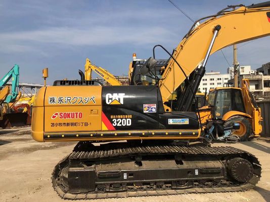 Kawasaki Hydraulische Valve Gebruikt 15 Tons 20 Tons Cat 320d Crawler Excavator voor de bouw
