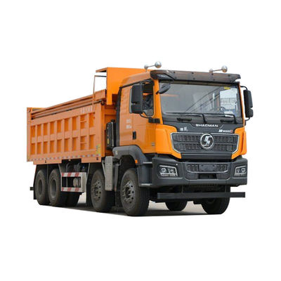 Gebruikte Shacman 8*4 zware vrachtwagen Dieselmotor Cargo Dump Truck Cargo Tank lengte 4,2-5,3m