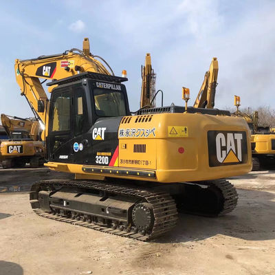 2001-4000 Werkuren CAT 320D 20 ton Hydraulische graafmachine in goede staat