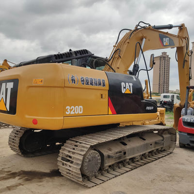 2001-4000 Werkuren CAT 320D 20 ton Hydraulische graafmachine in goede staat