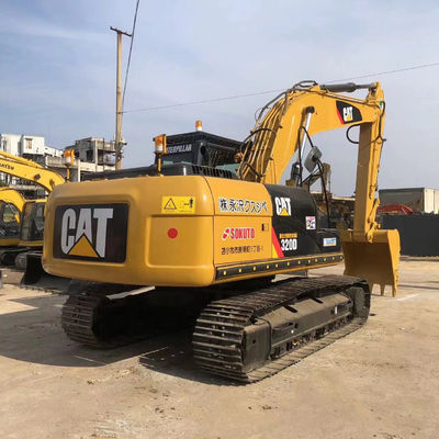 2001-4000 Werkuren CAT 320D 20 ton Hydraulische graafmachine in goede staat
