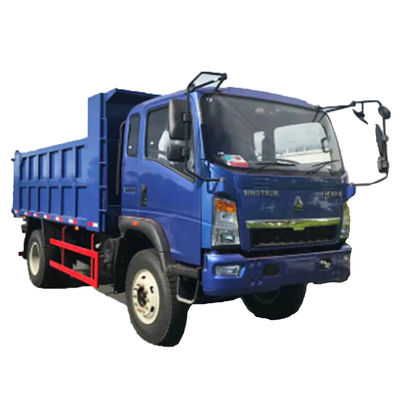 2 Passagiers Yunnei Motor Sinotruk HOMAN 4*2 Mini Tipper Dump Truck 8-12 Ton Lichte Truck