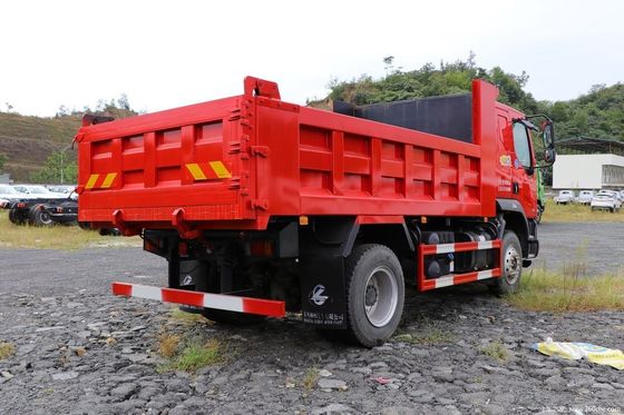 Achterste versnelling nummer 2 245 pk Dongfeng 4x2 Dump Truck voor de bouw 15-20T