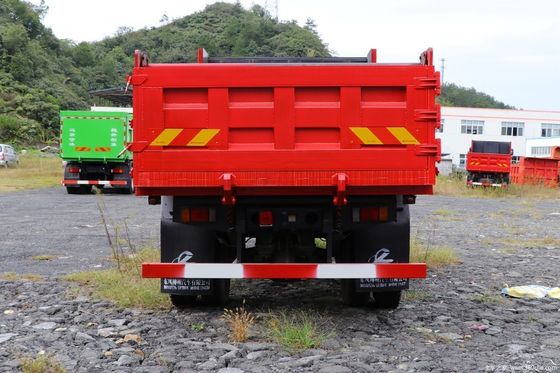 Achterste versnelling nummer 2 245 pk Dongfeng 4x2 Dump Truck voor de bouw 15-20T