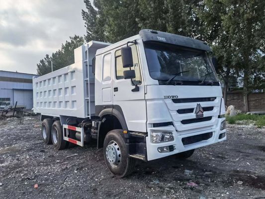 Hoogst gerenoveerde HOWO76 cabine 25000kg lading dump truck 6*4 voor prestaties