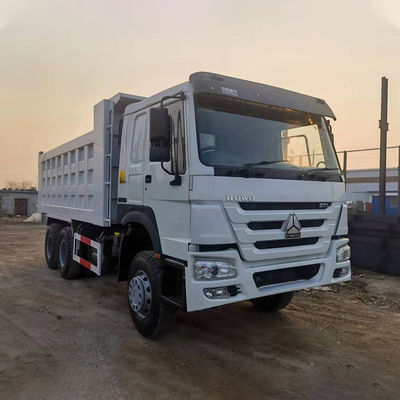 Hoogst gerenoveerde HOWO76 cabine 25000kg lading dump truck 6*4 voor prestaties