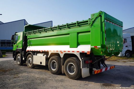 12 wielen Dieselmotor LHD RHD 8*4 /6*4 Dumptruck voor zware mijnbouw