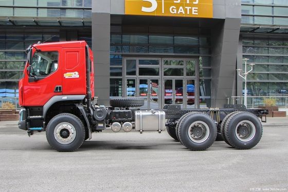 6x4 Dongfeng Dump Truck 300 pk voor de bouw Afmetingen L x W x H mm 5921*7895*2545mm