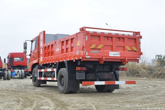 240 pk Dongfeng Dump Truck 4x2 linkshandig rijden 2 passagiers perfect voor bouw