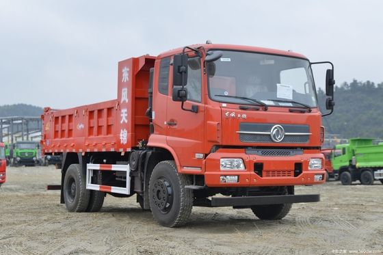 240 pk Dongfeng Dump Truck 4x2 linkshandig rijden 2 passagiers perfect voor bouw