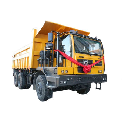 Zware vrachtwagens MT86 60 ton Mijnbouw Dump Truck met banden 14.00R25 en 451-500 pk Paardenkracht