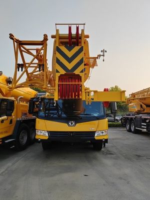 25 ton gebruikte mobiele kraan QY25K5A Truck met kraan bij maximale bedrijfssnelheid 75 km/h