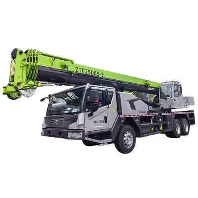 25 ton mobiele kraan Zoomlion 50 T vrachtwagenkraan met Bosch Rexroth hydraulische cilinder