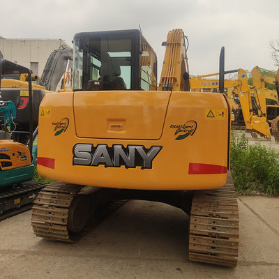 7.5 Ton Crawler Excavator Gebruikt Sany SY75C Excavator met ISUZU motor en andere hydraulische pomp