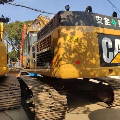 Gebruikte graafmachine CAT 349E met een emmercapaciteit van 1,2 m3 en 2001-4000 werkuren