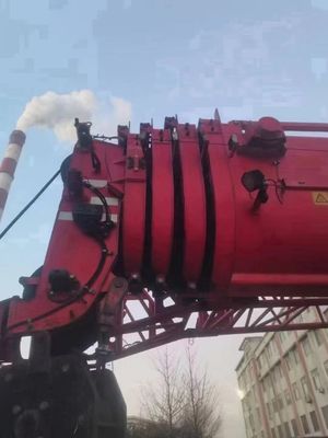 80000 kg Linksgestuurde hydraulische vrachtwagen kraan 80ton STC 800 Gebruikte Sany kraan vrachtwagen