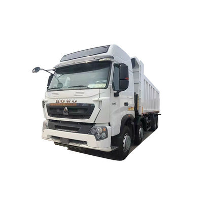Sinotruck Howo gerenoveerde gebruikte 8x4 rijden dumptrucks voor zware vrachtwagen toepassingen