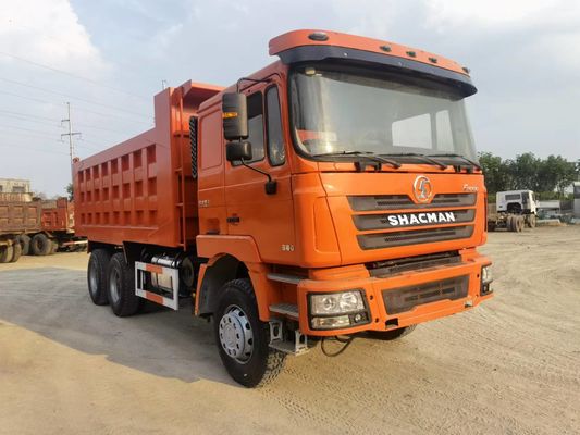 380 pk Shacman F3000 8X4 12 banden 40 ton Gebruikte dumper tipper truck met 10 voorwaarts schakelen
