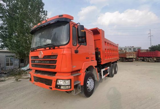 380 pk Shacman F3000 8X4 12 banden 40 ton Gebruikte dumper tipper truck met 10 voorwaarts schakelen