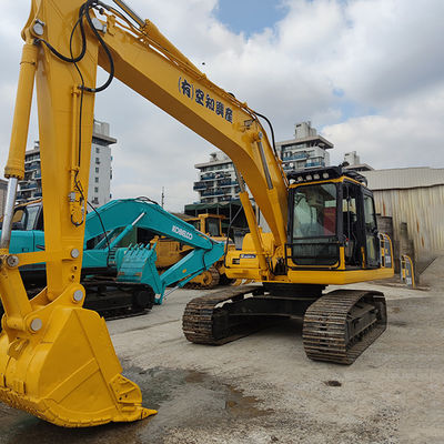 20 ton werkgewicht Komatsu PC200 graafmachine met originele kleur tweedehands