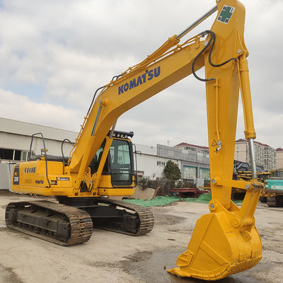 20 ton Komatsu PC 200 Japan Gebruikte graafmachine met en 3.1/4.2/5.5km/h loopsnelheid