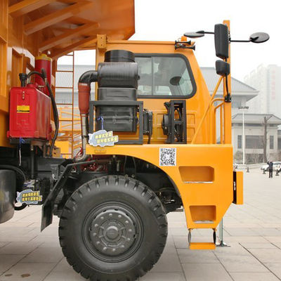 Offroad mijn dump truck met 451-500 pk en links stuur in de Russische markt