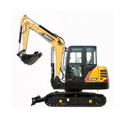 Sany gebruikte graafmachine SY55C Pro met originele motor en 5780 kg machinegewicht