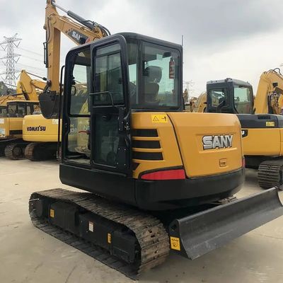 Sany gebruikte graafmachine SY55C Pro met originele motor en 5780 kg machinegewicht
