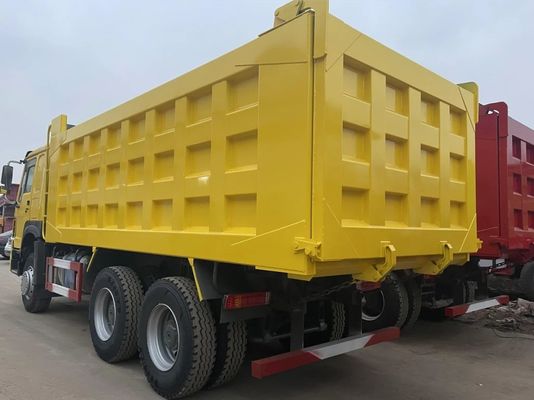 21-30T Capaciteit gebruikt HOWO 6x4 Tipper Truck Dump Truck voor transport van machines