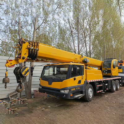 Bouwopheffing 33m Kijk niet verder dan 25 ton QY25K-I Gebruikte boom truck kraan