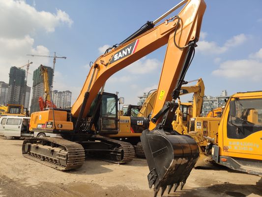 Gebruikte SANY 215 graafmachine in goede staat en andere hydraulische cilinder
