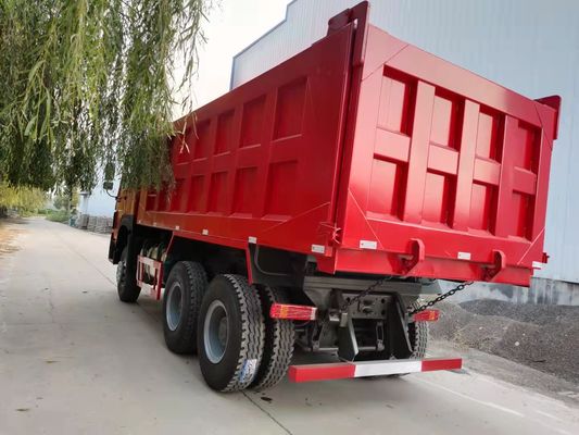 Goedkope Sinotruck 6x4 371 pk 30 ton Howo Tipper Dump Truck voor ABS Geen cilinders 6