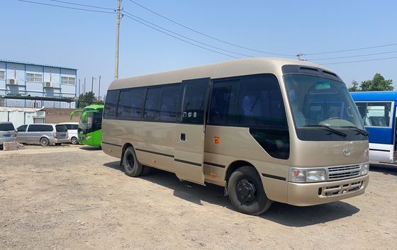 Luxe toeristische bus Toyota RHD Coaster Bus met 25 zitplaatsen en betaalbaar