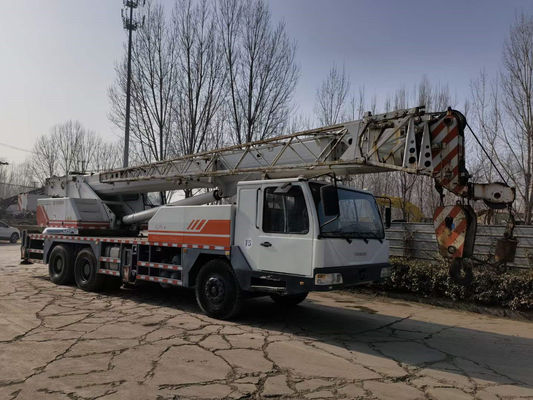 Max. Lifthoogte 42,3M Zoomlion QY25 mobiele vrachtwagen kraan tweedehands 25 ton kraan