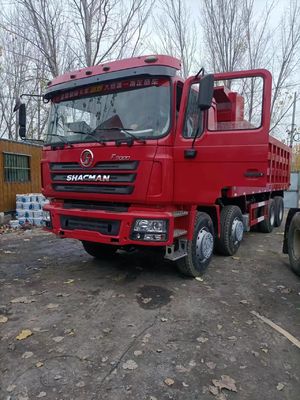 Tweedehands Shacman Gebruikt 8x4 12 Wielen Zware Truck Dump Truck met cruise control