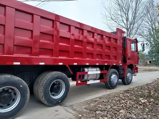 Tweedehands Shacman Gebruikt 8x4 12 Wielen Zware Truck Dump Truck met cruise control